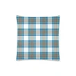 Stewart Muted Blue decorative pillow covers, Stewart Muted Blue tartan cushion covers, Stewart Muted Blue plaid pillow covers