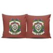 Fraser Weathered Crest Tartan Pillow Cover Thistle (Set of two) A91 | Home Set
