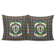 Stirling & Bannockburn District Crest Tartan Pillow Cover Thistle (Set of two) A91 | Home Set