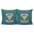 Lockhart Modern Crest Tartan Pillow Cover Thistle (Set of two) A91 | Home Set