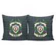 Logan Ancient Crest Tartan Pillow Cover Thistle (Set of two) A91 | Home Set