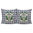 Hannay Modern Crest Tartan Pillow Cover Thistle (Set of two) A91 | Home Set