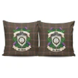 Kennedy Weathered Crest Tartan Pillow Cover Thistle (Set of two) A91 | Home Set
