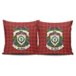Seton Modern Crest Tartan Pillow Cover Thistle (Set of two) A91 | Home Set
