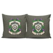 Haig Check Crest Tartan Pillow Cover Thistle (Set of two) A91 | Home Set
