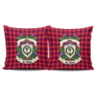 Hamilton Modern Crest Tartan Pillow Cover Thistle (Set of two) A91 | Home Set