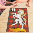 MacNab Ancient Clan Crest Tartan Unicorn Scotland Jigsaw Puzzle