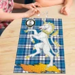 Roberton Clan Crest Tartan Unicorn Scotland Jigsaw Puzzle