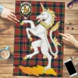MacPherson Ancient Clan Crest Tartan Unicorn Scotland Jigsaw Puzzle
