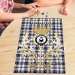 Hannay Modern Clan Name Crest Tartan Thistle Scotland Jigsaw Puzzle