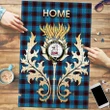 Home Ancient Clan Name Crest Tartan Thistle Scotland Jigsaw Puzzle