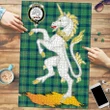 Kennedy Ancient Clan Crest Tartan Unicorn Scotland Jigsaw Puzzle