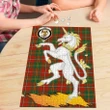 Hay Ancient Clan Crest Tartan Unicorn Scotland Jigsaw Puzzle