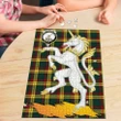 MacMillan Old Modern Clan Crest Tartan Unicorn Scotland Jigsaw Puzzle