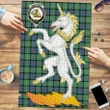 MacThomas Ancient Clan Crest Tartan Unicorn Scotland Jigsaw Puzzle