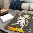 Shaw Green Modern Clan Crest Tartan Unicorn Scotland Jigsaw Puzzle