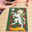 Muirhead Clan Crest Tartan Unicorn Scotland Jigsaw Puzzle