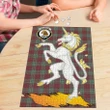 MacGregor Hunting Ancient Clan Crest Tartan Unicorn Scotland Jigsaw Puzzle