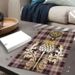 MacPherson Hunting Ancient Clan Crest Tartan Thistle Gold Jigsaw Puzzle