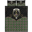 Gray Hunting Clan Cherish the Badge Quilt Bed Set