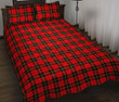 Wallace Hunting Red Tartan Quilt Bed Set