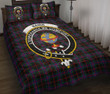Nairn Tartan Quilt Bed Set Clan Badge