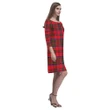 Mackillop Tartan Dress - Rhea Loose Round Neck Dress TH8