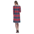 Mactavish Modern Tartan Dress - Rhea Loose Round Neck Dress TH8
