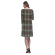 Scott Brown Ancient Tartan Dress - Rhea Loose Round Neck Dress TH8
