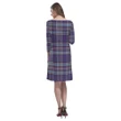 Rcaf Tartan Dress - Rhea Loose Round Neck Dress TH8