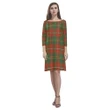 Hay Ancient Tartan Dress - Rhea Loose Round Neck Dress TH8