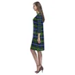 Tartan dresses - Macneill Of Barra Modern Tartan Dress - Round Neck Dress TH8