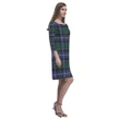 Tartan dresses - Mactaggart Ancient Tartan Dress - Round Neck Dress TH8