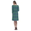 Tartan dresses - Sinclair Hunting Ancient Tartan Dress - Round Neck Dress TH8