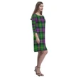 Selkirk Tartan Dress - Rhea Loose Round Neck Dress TH8