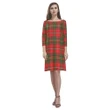Hay Modern Tartan Dress - Rhea Loose Round Neck Dress TH8