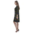 Tartan dresses - Clelland Modern Tartan Dress - Round Neck Dress TH8