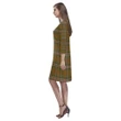 Scott Brown Modern Tartan Dress - Rhea Loose Round Neck Dress TH8