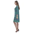 Inglis Ancient Tartan Dress - Rhea Loose Round Neck Dress TH8