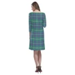 Inglis Ancient Tartan Dress - Rhea Loose Round Neck Dress TH8