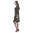 Macdiarmid Modern Tartan Dress - Rhea Loose Round Neck Dress TH8