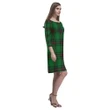 Tartan dresses - Fife District Tartan Dress - Round Neck Dress TH8