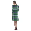 Mackenzie Dress Modern Tartan Dress - Rhea Loose Round Neck Dress TH8