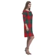 Macphail Clan Tartan Dress - Rhea Loose Round Neck Dress TH8
