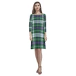 Tartan dresses - Mackenzie Dress Modern Tartan Dress - Round Neck Dress TH8