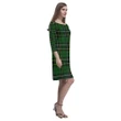 Tartan dresses - Macalpine Modern Tartan Dress - Round Neck Dress TH8