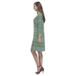 Kelly Dress Tartan Dress - Rhea Loose Round Neck Dress TH8