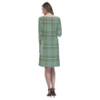 Kelly Dress Tartan Dress - Rhea Loose Round Neck Dress TH8