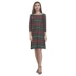 Mackintosh Hunting Modern Tartan Dress - Rhea Loose Round Neck Dress TH8