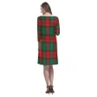 Tartan dresses - Stewart Atholl Modern Tartan Dress - Round Neck Dress TH8